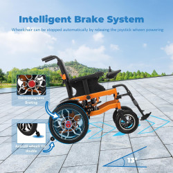 Silla de ruedas eléctrica para adultos mayores | Silla de ruedas electrica con movilidad automatica