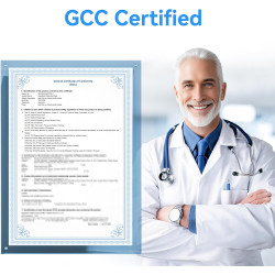 Rieles de cama para adultos mayores, barandilla ajustable con diseño de tubo plano