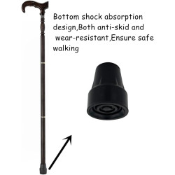 URFORESTIC Bastón de madera hecho a mano | Baston de madera masciza echo a mano