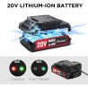 Juego de taladro inalámbrico de litio de 20 V Max