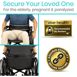 Vive Cinturón de seguridad para silla de ruedas |  Cinturon para evitar caidas o accidentes en sillas de ruedas