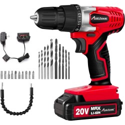 Juego de taladro inalámbrico de litio de 20 V Max