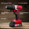 Juego de taladro inalámbrico de litio de 20 V Max