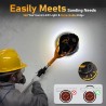 GEVEELIFE Lijadora eléctrica | Colector de polvo al vacio con 12 discos de lijado