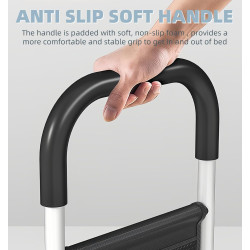 Rieles de cama para adultos mayores