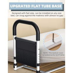 Rieles de cama para adultos mayores