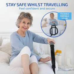 Rieles de cama resistentes para la seguridad de adultos mayores