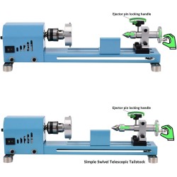 Mini máquina de torno multiuso Torno con herramientas profesionales
