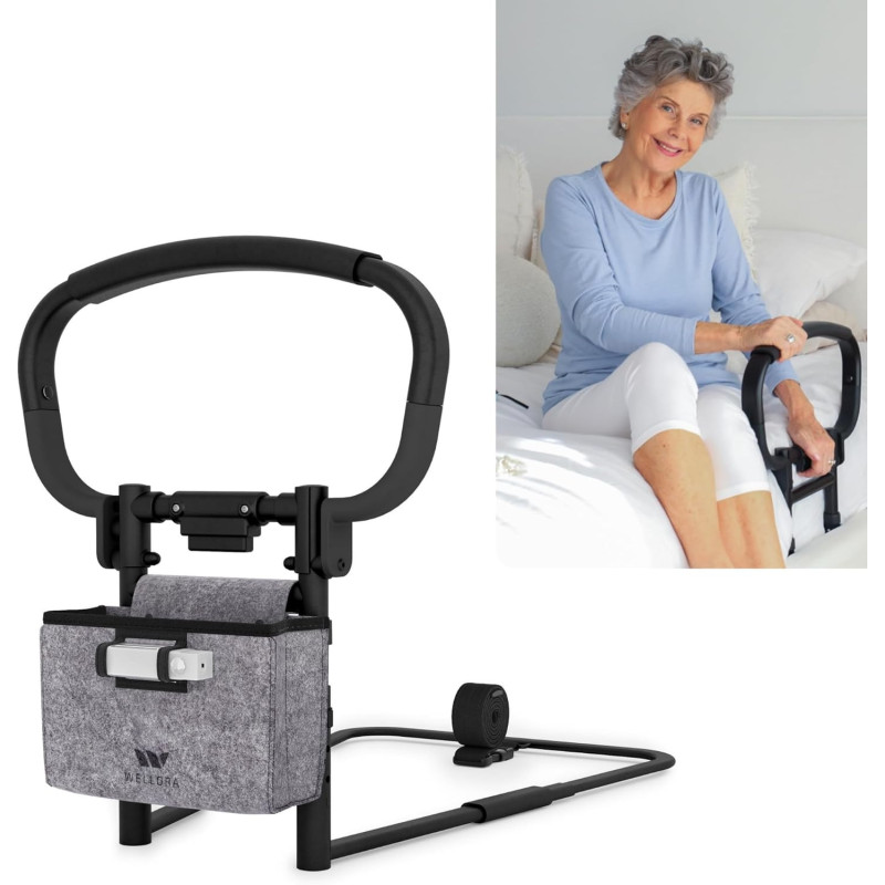 Rieles de cama resistentes para la seguridad de adultos mayores