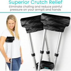 Vive Almohadillas para muletas | Alhomadillas para mangos de muletas