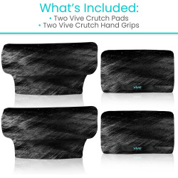 Vive Almohadillas para muletas | Alhomadillas para mangos de muletas