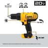 DEWALT Kit de combo de perforación inalámbrico de 20V MAX, 2-Herramienta (DCK240C2)