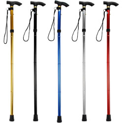 Bastón plegable y ligero | Baston flexible y con goma antideslizante