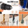 COMOWARE Kit combinado de herramientas de taladro inalámbrico de 16.8 V