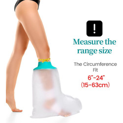 Fundas para patas de ducha | Fundas impermeables para proteccion de pies