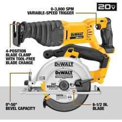 DEWALT Kit combinado de herramientas eléctricas de 20 V Max