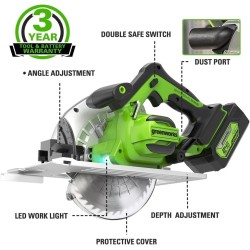 Greenworks Kit combinado de 8 piezas herramientas de 24 V, (2) baterías y (2) cargadores