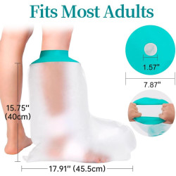 Fundas para patas de ducha | Fundas impermeables para proteccion de pies