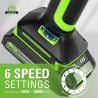 Greenworks Kit combinado de 8 piezas herramientas de 24 V, (2) baterías y (2) cargadores