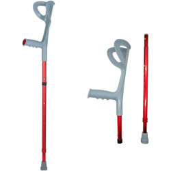 Muleta para antebrazo | Muleta singular par antebrazo con agarre comodo