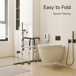 Rieles de seguridad para inodoro