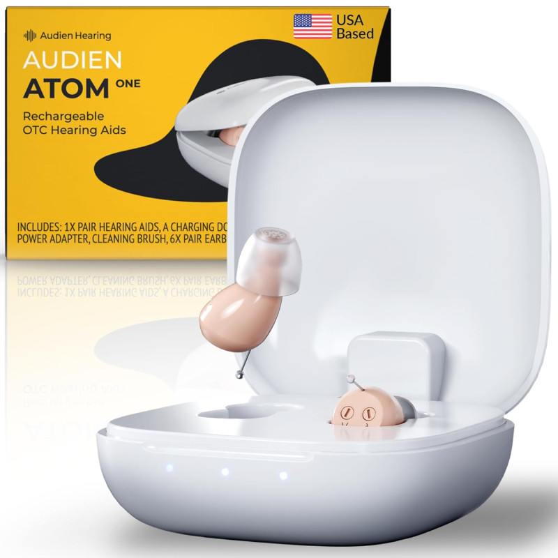 Audien Atom One - Audífonos OTC | Pequeños y discretos