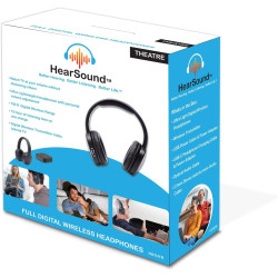 Auriculares inalámbricos para personas con discapacidad auditiva | Con sonido personalizable y claro