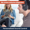Auriculares inalámbricos para personas con discapacidad auditiva | Con sonido personalizable y claro