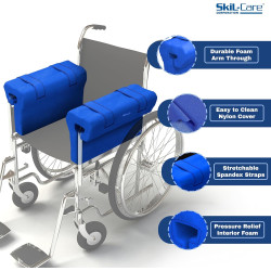 Skil-Care EZ On - Soporte lateral con cubierta de nailon