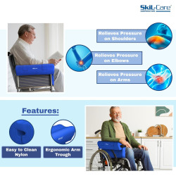 Skil-Care EZ On - Soporte lateral con cubierta de nailon