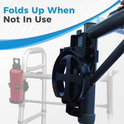 Portavasos portátil para adultos, soporte de bebidas para silla de ruedas