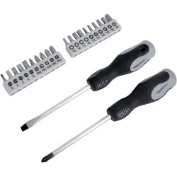 Amazon Basics Juego de herramientas mecanicas | Kit de herramientas mecanicas de 65 piezas