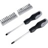 Amazon Basics Juego de herramientas mecanicas | Kit de herramientas mecanicas de 65 piezas