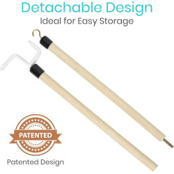 Vive Bastón de vestir para ancianos (27 pulgadas)