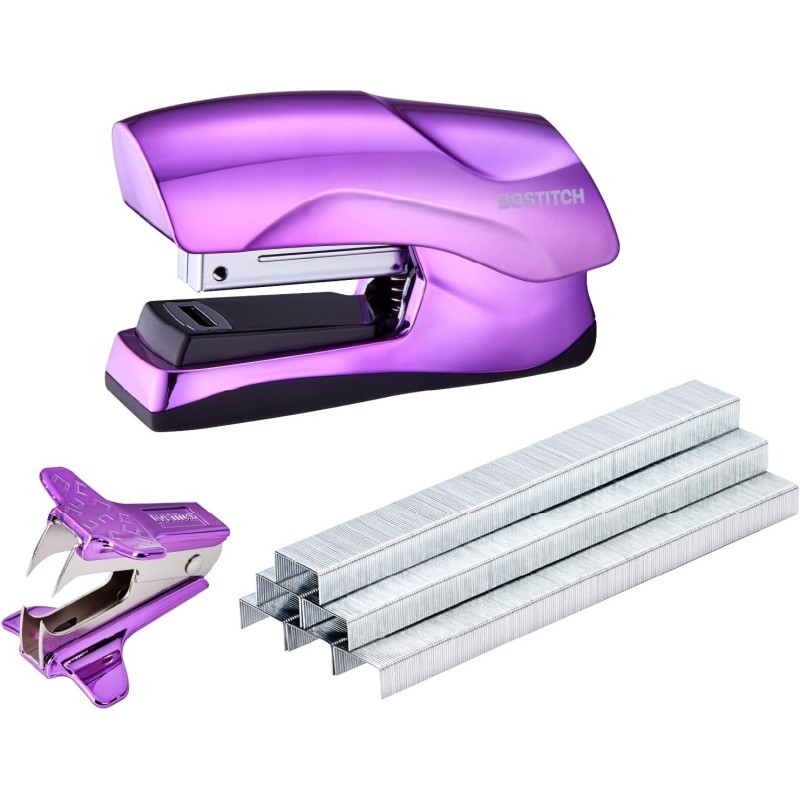Engrapadora resistente de 40 hojas con 1250 grapas y removedor de garras Engrapadora resistente de 40 hojas con 1250 grapas y removedor de garras