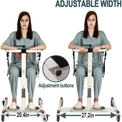 Silla elevadora de paciente, silla de ruedas elevadora para el hogar