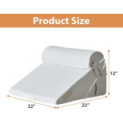 Juego de 3 almohadas de cuña para después de la cirugía