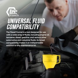 TEC Products FlexAll - Embudo flexible | Flexible y resistente a quimicos