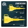 TEC Products FlexAll - Embudo flexible | Flexible y resistente a quimicos