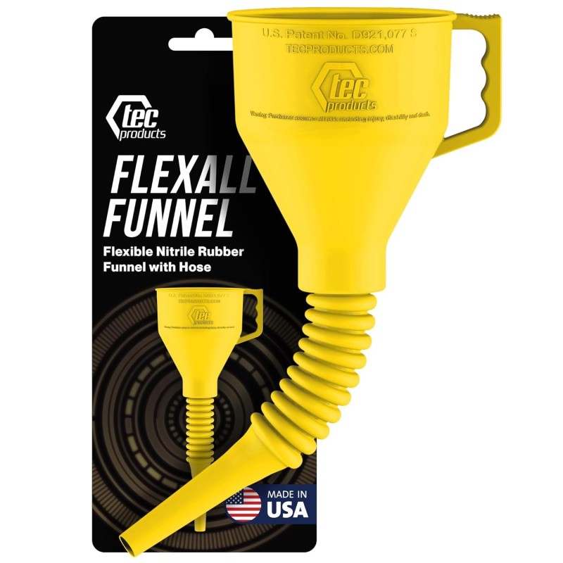 TEC Products FlexAll - Embudo flexible | Flexible y resistente a quimicos TEC Products FlexAll - Embudo flexible | Flexible y resistente a quimicos