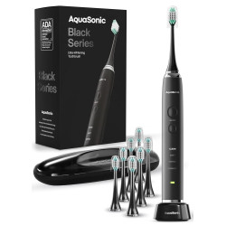 Cepillo de dientes AquaSonic Black Series | Con 4 modos de lavado personalizables