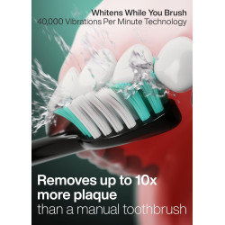 Cepillo de dientes AquaSonic Black Series | Con 4 modos de lavado personalizables