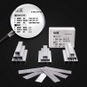 Grapadora eléctrica 4 en 1, grapadora manual de 120 V con 1200 grapas y clavos, ligera