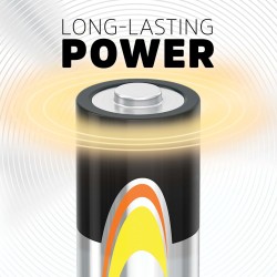 Pilas alcalinas Energizer AA de larga duración (paquete de 32 unidades)