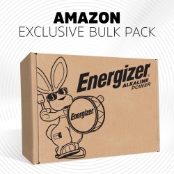 Pilas alcalinas Energizer AA de larga duración (paquete de 32 unidades)