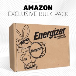 Pilas alcalinas Energizer AA de larga duración (paquete de 32 unidades)