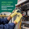 2 pares de guantes aislados | Resistente a 400V y transpirable