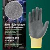2 pares de guantes aislados | Resistente a 400V y transpirable