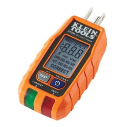 GFCI - Receptáculo | Para enchufes estandars de 3 hilos y con pantalla LCD