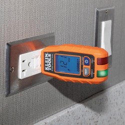 GFCI - Receptáculo | Para enchufes estandars de 3 hilos y con pantalla LCD